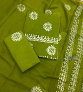 Block Print Elegant Cotton Suit Set - Yanchi